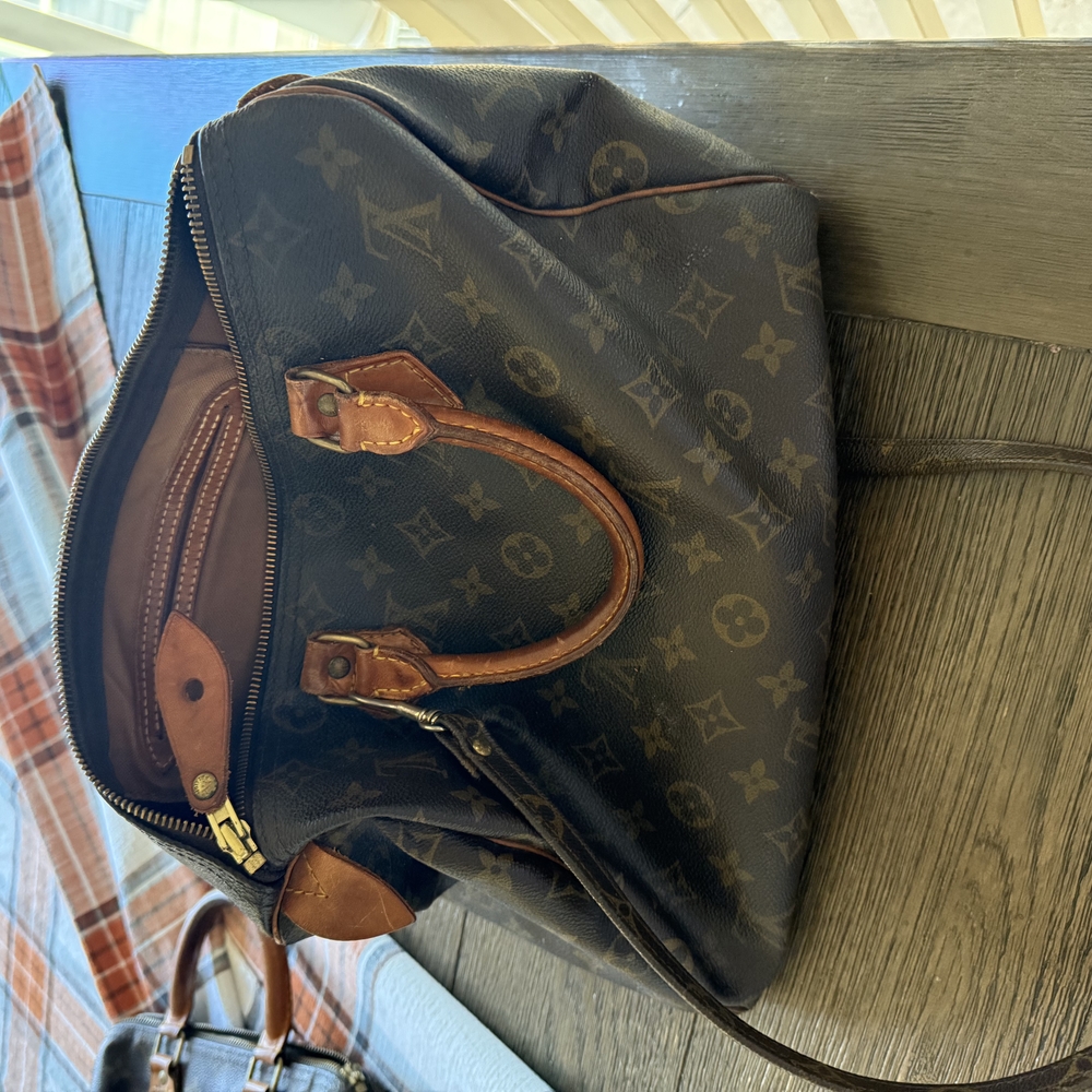 Louis Vuitton Brown Monogram Satchel